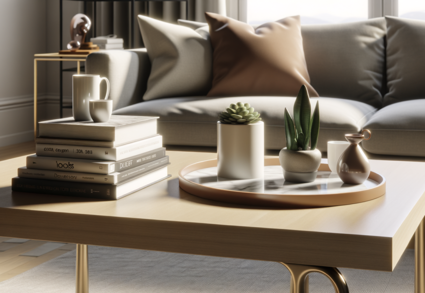 How to Style a Creative Coffee Table in 2024