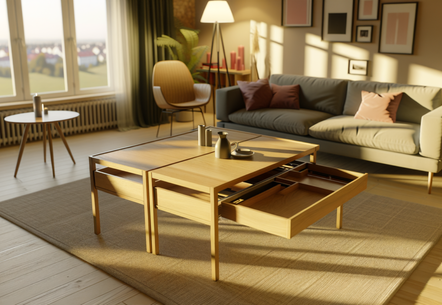 Top 5 Versatile Coffee Tables for Small Spaces in 2024