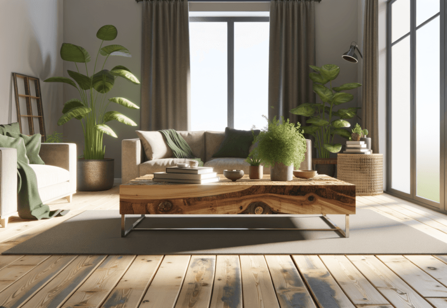 Why Sustainable Coffee Tables are a Rising Trend in 2024