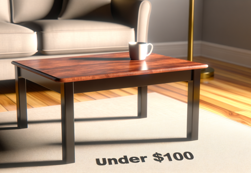 Beginner’s Guide to Selecting Cheap Coffee Tables Under 0